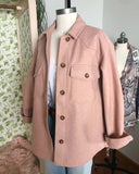 Pink Sage Shirt Jacket: Alternate View #7