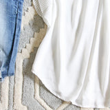 Pintuck Basic Blouse: Alternate View #3