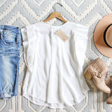 Pintuck Basic Blouse: Alternate View #4