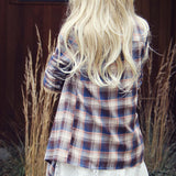 The Plaid & Fringe Top: Alternate View #3