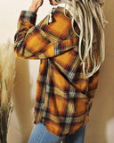 Plaid Harvest Shirt Jacket: Alternate View #5