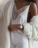 Plunging Lace Cami: Alternate View #1