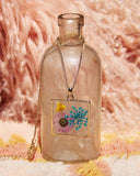 Pressed Wildflower Necklace - Square: Alternate View #2