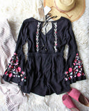 RahiCali Poppy Romance Romper: Alternate View #4