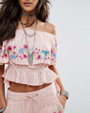 RahiCali Boho Tropics Top: Alternate View #4