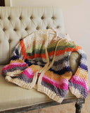 Rainbow Fisherman's Sweater: Alternate View #1