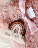 Rainbow Key Chain in Timber: Alternate View #1