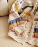 Rainbow Fisherman's Sweater: Alternate View #4