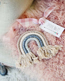 Rainbow Wall Hanging in Gray: Alternate View #1