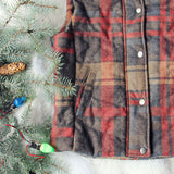 Rainier Plaid Vest in Gray: Alternate View #3