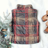 Rainier Plaid Vest in Gray: Alternate View #4