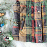 Rainier Plaid Vest in Mustard: Alternate View #3