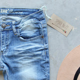 Raw Hem Skinnies: Alternate View #2