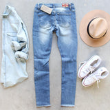 Raw Hem Skinnies: Alternate View #4