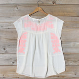 Riviera Peach Blouse: Alternate View #4