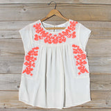 Riviera Peach Blouse: Alternate View #1