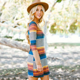 Rocky Stripe Dress: Alternate View #1