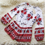 Romantic Flora Romper: Alternate View #4