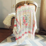 Rose Fringe Duster (wholesale): Alternate View #4