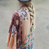 Rose & Saffron Duster: Alternate View #4