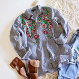 Rose Valley Boyfriend Shirt: Alternate View #1