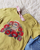 Rose & Bud Tee: Alternate View #2