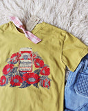 Rose & Bud Tee: Alternate View #3