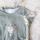 Roseville Tee in Sage: Alternate View #2