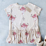 Roseville Tee in Sand: Alternate View #3