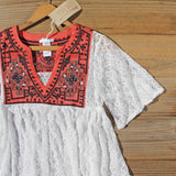 Rosewater Top in Rust: Alternate View #2