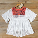 Rosewater Top in Rust: Alternate View #4