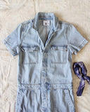 Rosie Coverall Jumpsuit in Denim: Alternate View #2