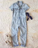 Rosie Coverall Jumpsuit in Denim: Alternate View #1