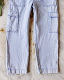 Rosie Coverall Utility Jumpsuit in Lilac: Alternate View #4