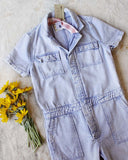 Rosie Coverall Utility Jumpsuit in Lilac: Alternate View #3