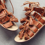 Roux Tassel Sandals: Alternate View #2