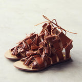Roux Tassel Sandals: Alternate View #3