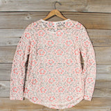 Rusted Lace Top: Alternate View #4