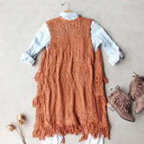 Rusted Romance Sweater Vest: Alternate View #3