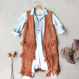 Rusted Romance Sweater Vest: Alternate View #1