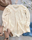 Rusted Rose Thermal in Cream: Alternate View #5