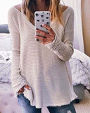 Rusted Rose Thermal in Cream: Alternate View #1