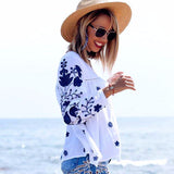 Lux Boho Blouse: Alternate View #1