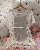 Sable + Lace Tunic Top: Alternate View #4