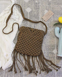 Sadie Macrame Tote in Stone: Alternate View #3