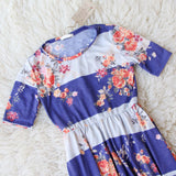 Sadie Stripe Maxi Dress: Alternate View #2