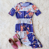 Sadie Stripe Maxi Dress: Alternate View #1