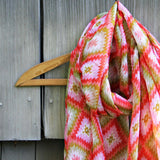 Sage Hills Scarf in Coral: Alternate View #2