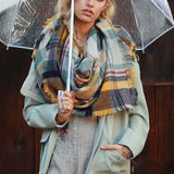 Sage Rain Scarf: Alternate View #2