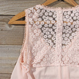 Sage Shadows Dress in Peony: Alternate View #2